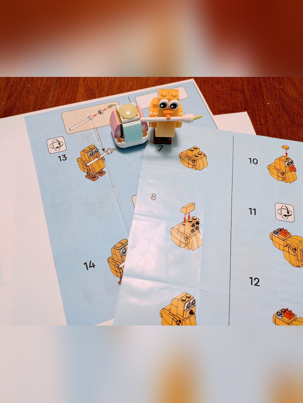 LEGO Creator Easter Egg Chick Painting Fun set (30690), INCOMPLETE SET